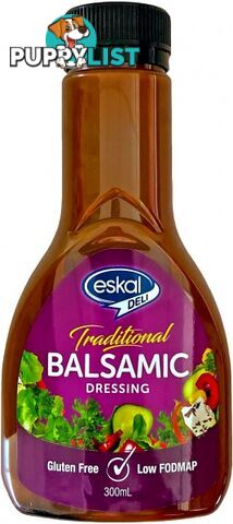 Eskal Deli Low Fodmap Balsamic Dressing  300ml - Eskal Foods - 9310489100476