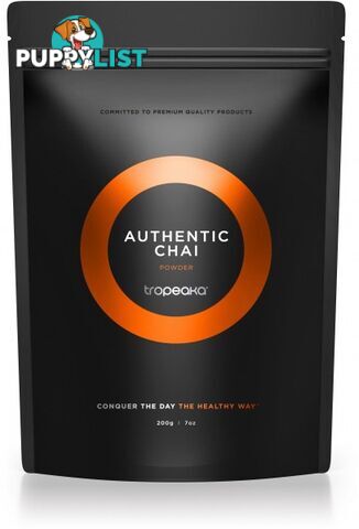 Tropeaka Organic AUTHENTIC CHAI Powder  200g Pouch - Tropeaka - 9350728000884