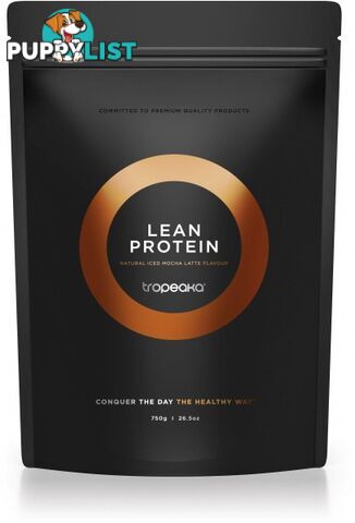 Tropeaka LEAN PROTEIN Iced Mocha Latte  750g - Tropeaka - 9350728001294