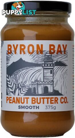 Byron Bay Peanut Butter Smooth Salted  375g - Byron Bay Peanut Butter Co - 9350936000034