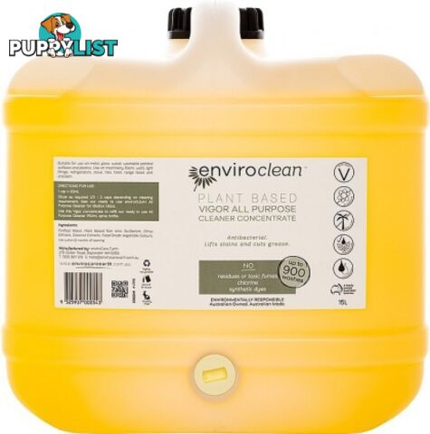 Enviro Clean Vigor All Purpose Cleaner 15L - Enviro Care - 9325937000543