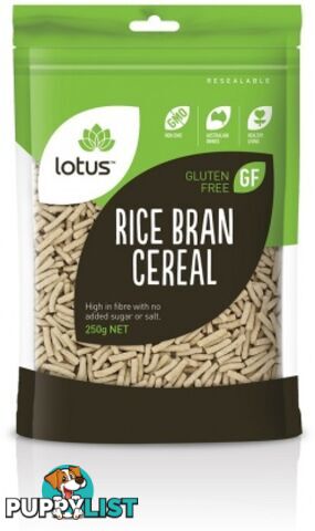 Lotus Rice Bran Cereal 250gm - Lotus - 9317127061809