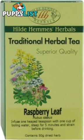 Hilde Hemmes Raspberry Leaf 50gm - Hilde Hemmes Herbals - 9315915006360