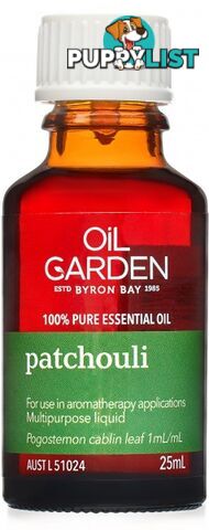 Oil Garden Patchouli Pure Essential Oil 25ml - Oil Garden - 9318901200773