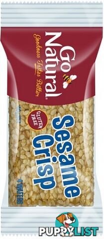 Go Natural Sesame Crisp Original  24x40g - Go Natural - 9310846198009