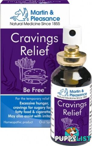 Martin & Pleasance 25ml Craving Relief - Martin & Pleasance - 9324294001101