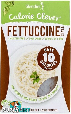 Slendier Konjac Pasta Fettuccine 400g - Slendier - 9346976000493