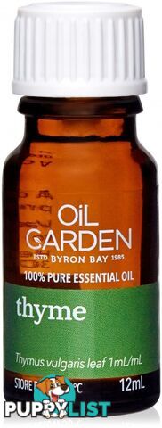 Oil Garden Thyme Pure Essential Oil 12ml - Oil Garden - 9312658200550