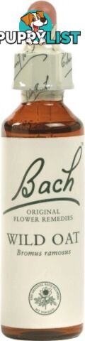 Bach Flower Wild Oat 20ml - Bach Flower - 5000488103366