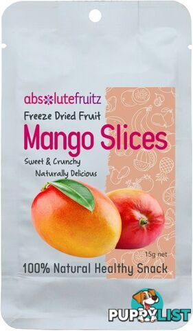 Absolutefruitz Freeze Dried Mango 15g - Absolutefruitz - 9334827002574