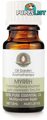 Oil Garden Myrrh Pure Essential Oil 12ml - Oil Garden - 9312658200475