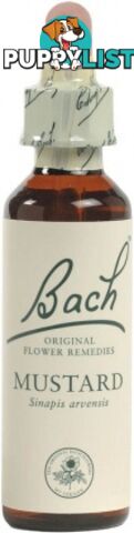 Bach Flower Mustard 20ml - Bach Flower - 5000488103212