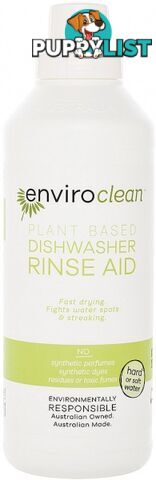 Enviro Clean Rinse Aid Concentrate 1L - Enviro Care - 9325937010252