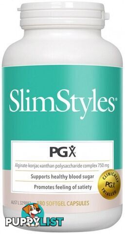 SLIMSTYLES (Clinical Weight Loss) PGX Capsules 180c - Slimstyles - 629022097371