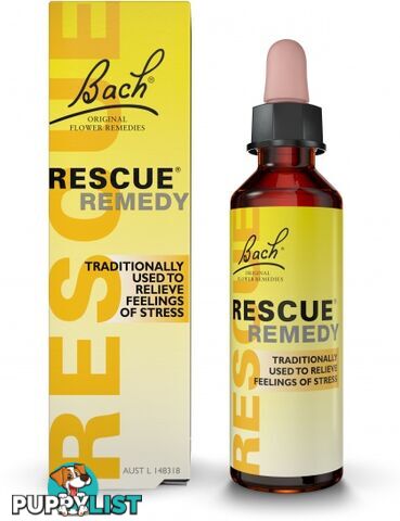 Bach Flower Rescue Remedy 20ml Drops - Bach Flower - 5000488202007