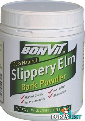 Bonvit Slippery Elm Powder 125g - Bonvit - 9316774176003