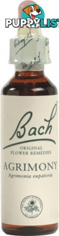 Bach Flower Agrimony 20ml - Bach Flower - 5000488103014