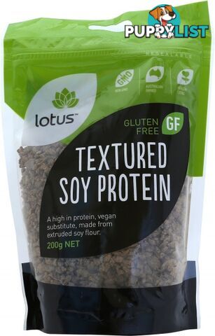 Lotus Texture Soy Protein (TVP) 200gm - Lotus - 9317127060147