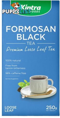 Kintra Foods Formosan Black Tea Loose Leaf 250g - Kintra Foods - 9341709000535