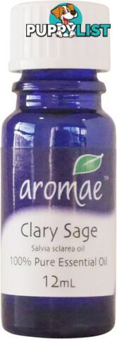 Aromae Clary Sage Essential Oil 12ml - Aromae Essential Oils - 9339059000282