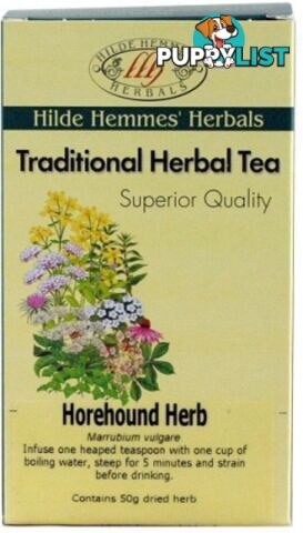 Hilde Hemmes Horehound Herb 50gm - Hilde Hemmes Herbals - 9315915006223