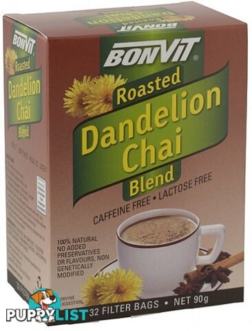 Bonvit Dandelion Chai Blend  32 Filter Bags - Bonvit - 9316774183032