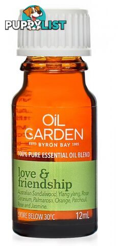 Oil Garden Love & Friendship Pure Essential Oil Blends 12ml - Oil Garden - 9318901200001