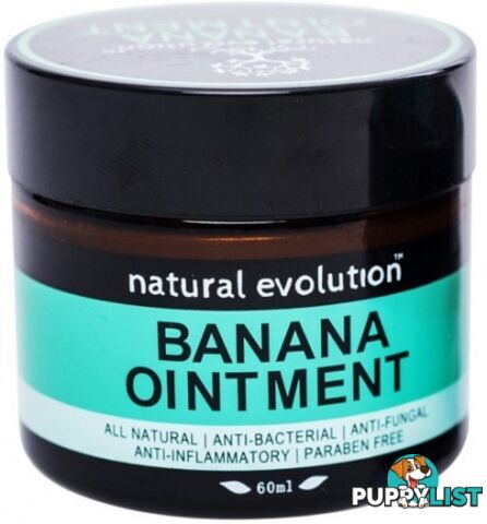 Natural Evolution Banana Ointment 60ml - Natural Evolution - 680569612939