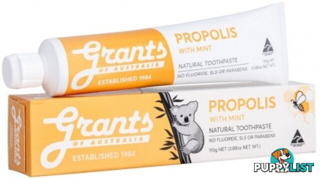 Grants Natural Toothpaste Propolis 110g - Grants - 9312812003102