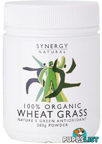 Synergy Organic Wheat Grass Powder 200g - Synergy - 9318690003623