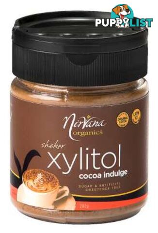 Nirvana Organics Xylitol Cocoa Shaker 200g - Nirvana Organics - 9338196000353