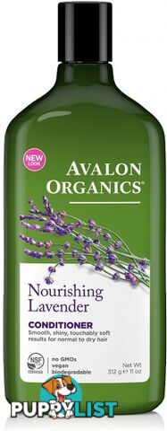 Avalon Organics Nourishing Lavender Conditioner 325ml - Avalon Organics - 654749351505