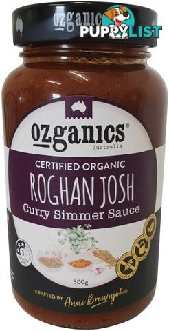 Ozganics Organic Roghan Josh Sauce 500g - Ozganics - 9327304002259