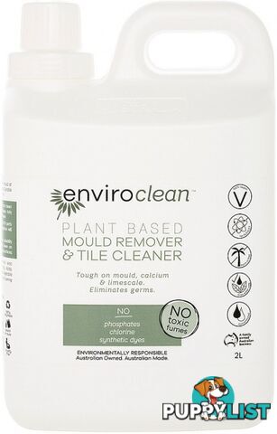 Enviro Clean Mould Remover & Tile Cleaner 2L - Enviro Care - 9325937010726