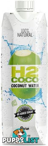 H2Coco Pure Coconut Water 6x1L - H2Coco - 9339655002178