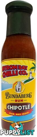 Byron Bay Chilli Co Bundaberg Rum Chipotle Rum BBQ Sauce  250ml - Byron Bay Chilli Co - 804798000927