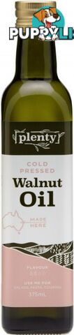 Plenty Cold Pressed Walnut Oil 375ml - Plenty - 9311964003350