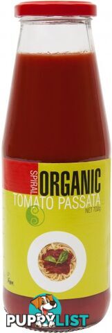 Spiral Organic Tomato Passata  700g - Spiral Foods - 9312336791202