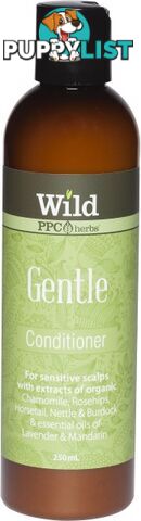 Wild Gentle Hair Conditioner 250ml - Wild by PPC Herbs - 9327842000380