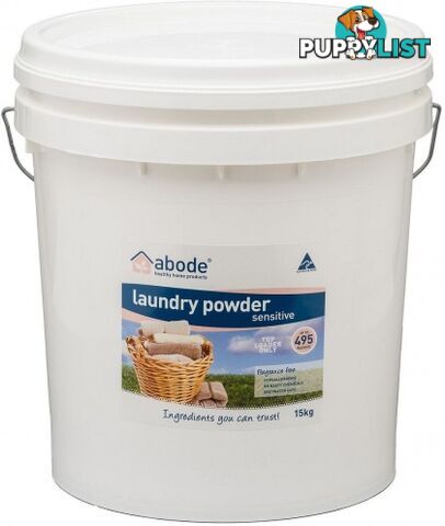 Abode Front & Top Loader ZERO Laundry Powder 15kg - Abode - 9343188001409