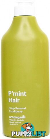 Aromaganic P'Mint Hair Scalp Renewal Conditioner 450ml - Aromaganic Hair Products - 9331636004409