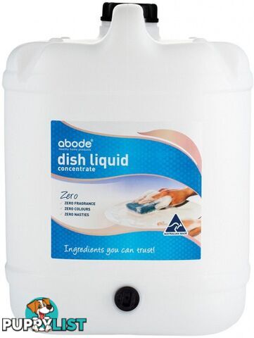 Abode Dishwashing Liquid ZERO (Drum + tap) 15L - Abode - 9343188002437