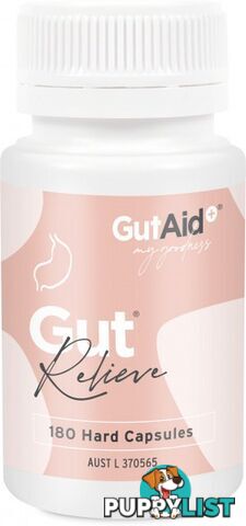 GutAid Gut Relieve  180 caps - GutAid - 9337848000185