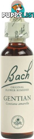 Bach Flower Gentian 20ml - Bach Flower - 5000488103120