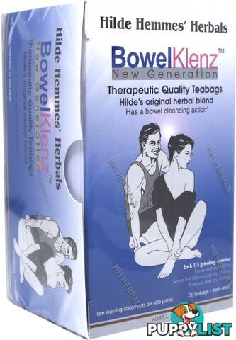 Bowel Klenz Teabags - Hilde Hemmes Herbals - 9315915004236