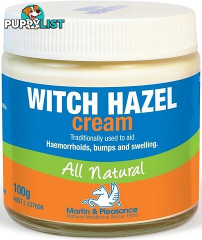 Martin & Pleasance Witch Hazel (Hamamelis) Cream 100g - Martin & Pleasance - 9324294000234