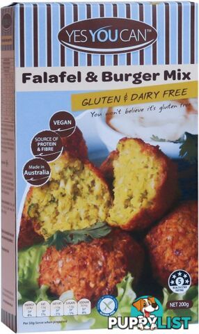 YesYouCan Falafel Mix 200g - YesYouCan - 9328987005117