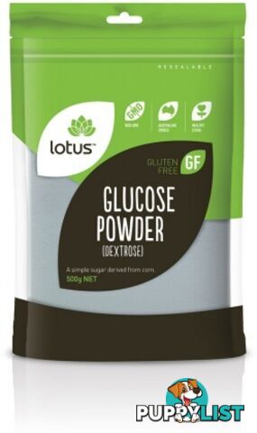 Lotus Glucose Powder (Dextrose)  500gm - Lotus - 9317127061786