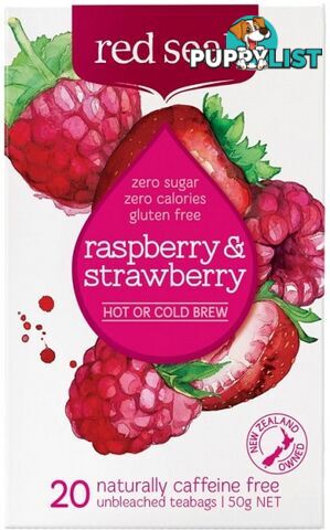 Red Seal (Hot & Cold Brew) Raspberry & Strawberry 20Teabags - Red Seal - 9415991233169