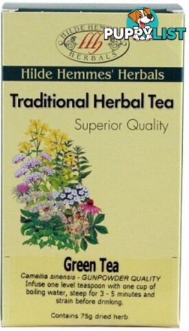 Hilde Hemmes Green Herbal Tea 75g - Hilde Hemmes Herbals - 9315915006537